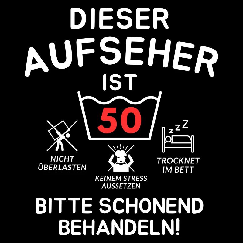 This overseer is 50 years old.