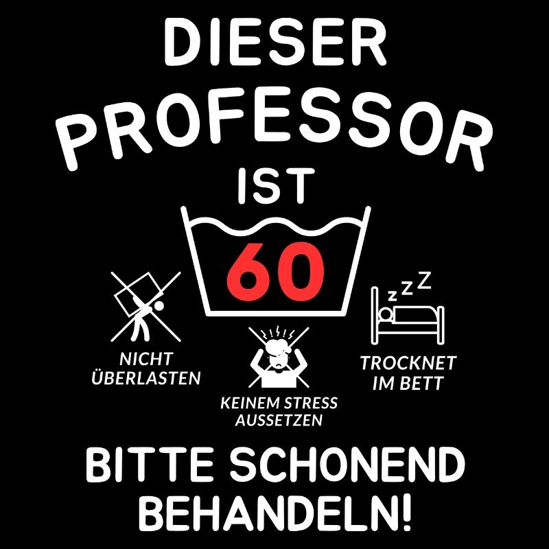 This professor is 60 years old.