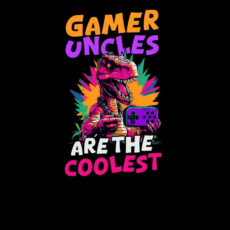 Je suis un joueur vidéo Les oncles joueurs sont les plus cool