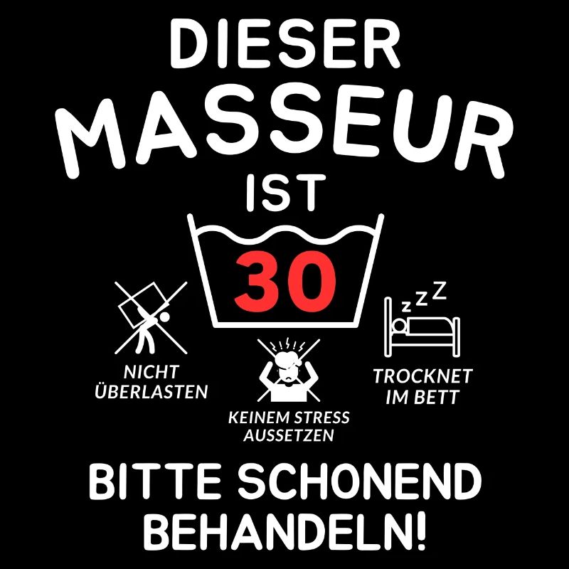 Ce masseur a 30 ans.
