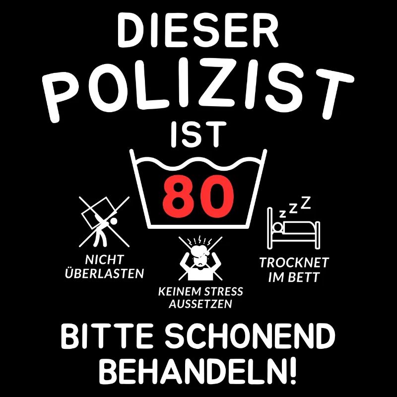 Ce policier a 80 ans.