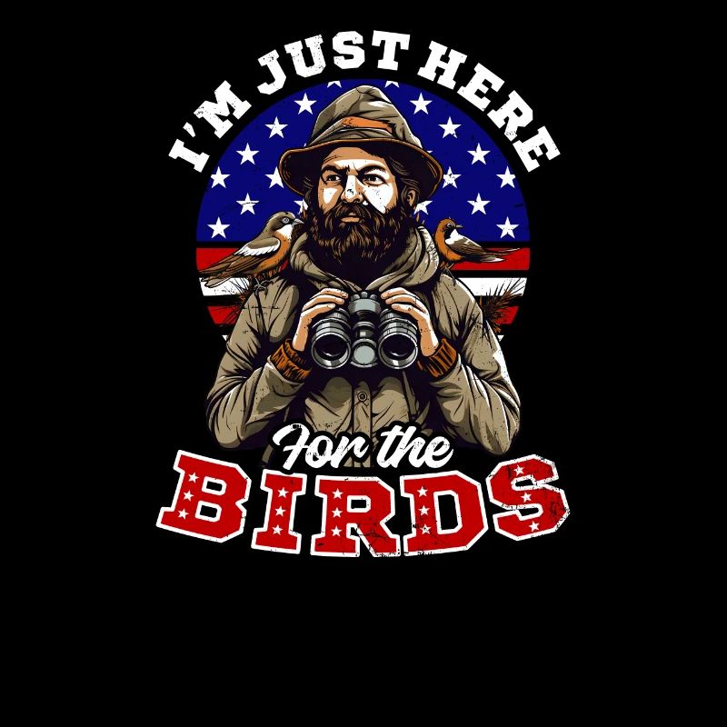 Birdwatcher Here For The Birds