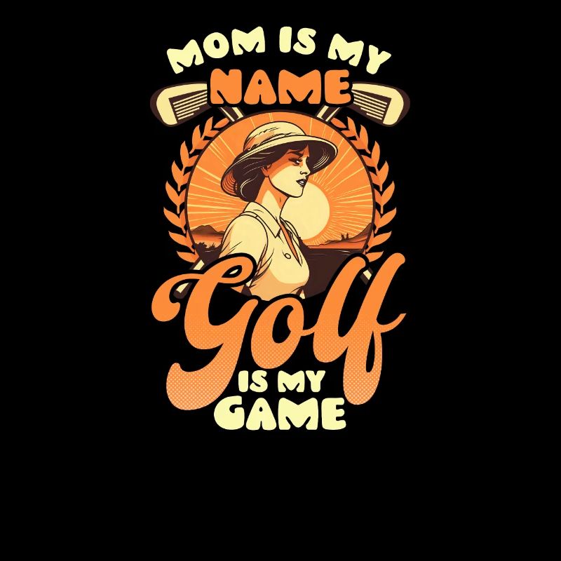 Maman Golfeur Maman Est Nom Le Golf Est Un Jeu