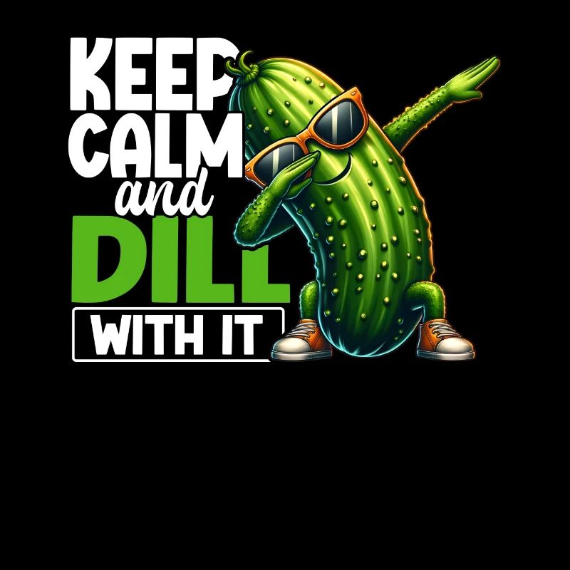 Sour Cucumber Dill Funny