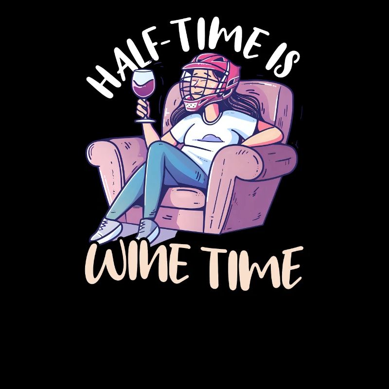 Lacrosse Mom Half-Time is Wine Time