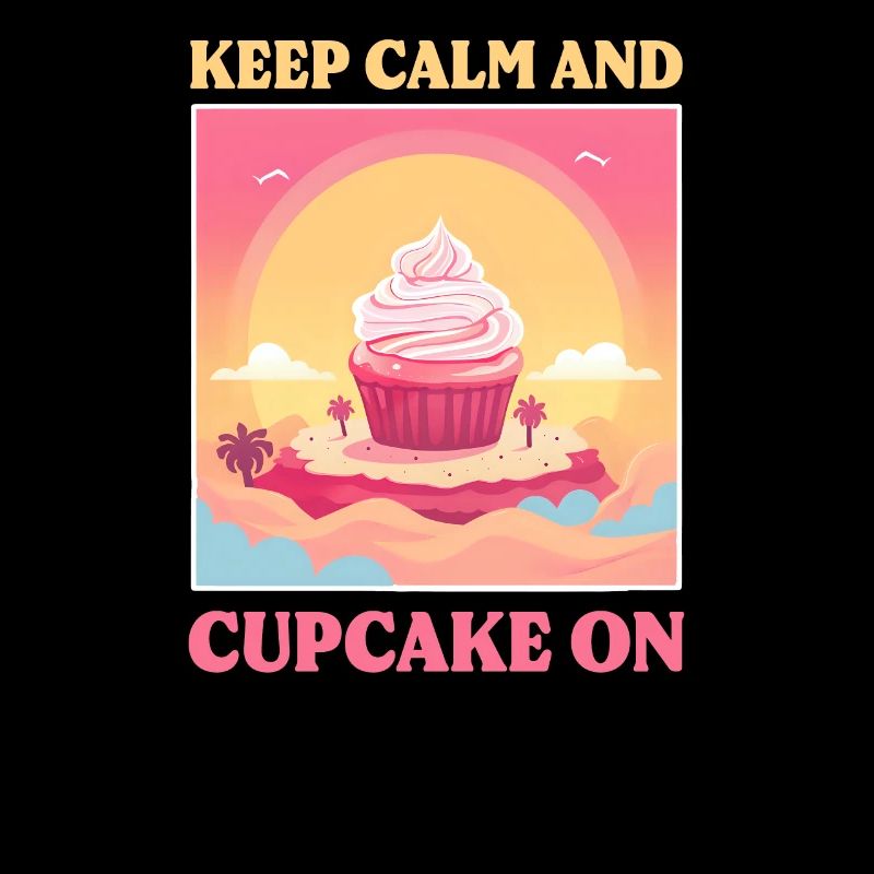 Cupcake Lover Keep Calm and Cupcake On