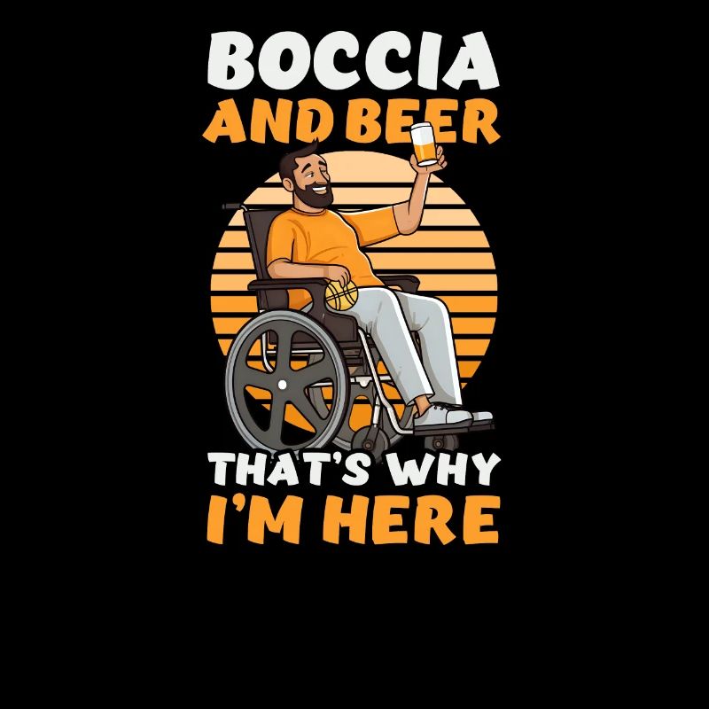 Boccia Player Boccia And Beer Why Here