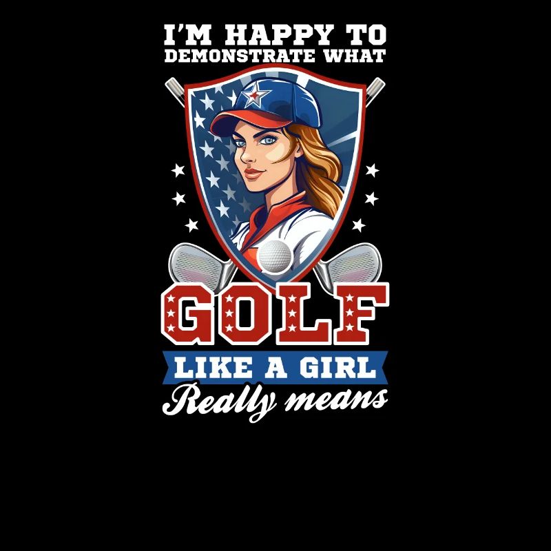 4. Juli Golf Freut Sich, Mädchen Zu Demonstrieren