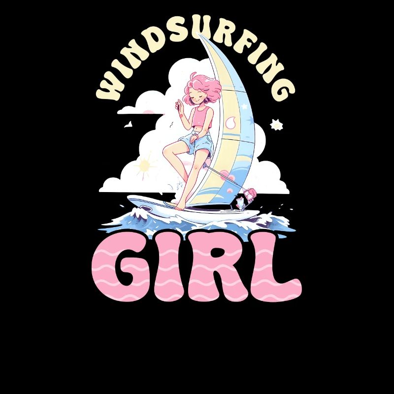 Windsurfen Windsurfen Mädchen