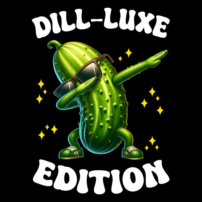Sour cucumber gherkin dill