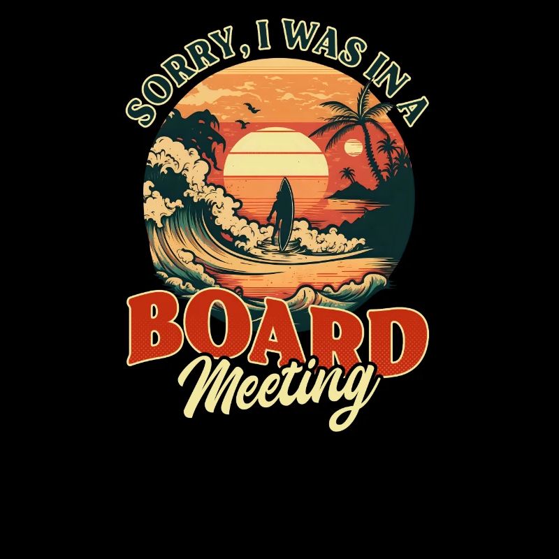 Surfer Sorry war im Meeting
