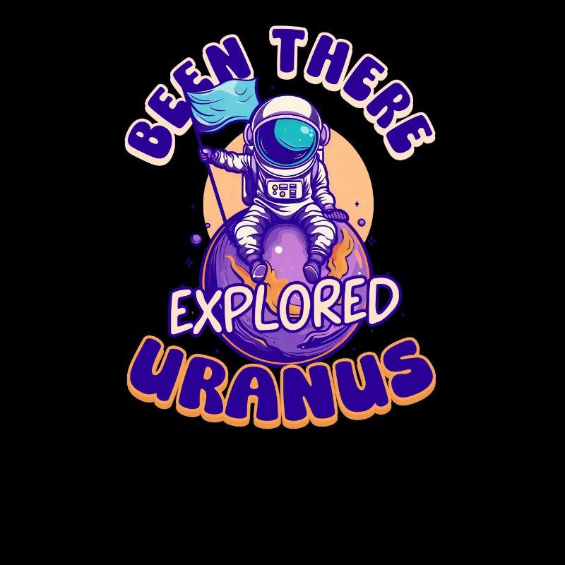 Uranus war dort, erkundete Uranus