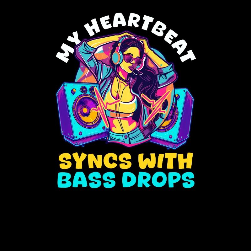 EDM Rave Mom My Heartbeat Syncs with Bass Drops