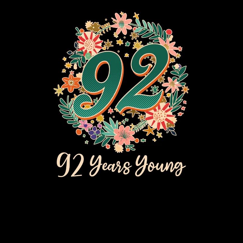 92e anniversaire 92 ans