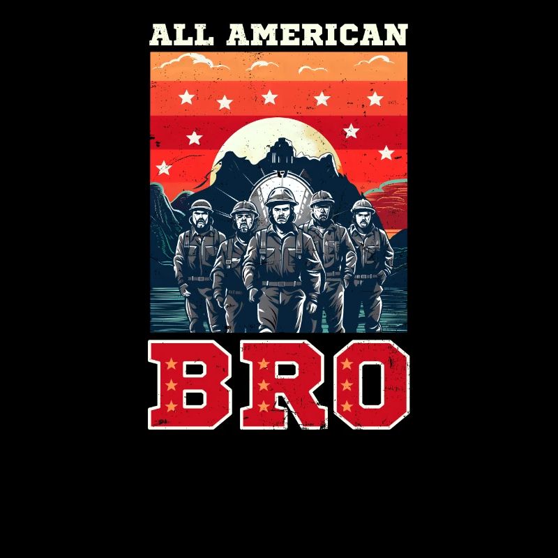 4. Juli Coal Miner All American Bro