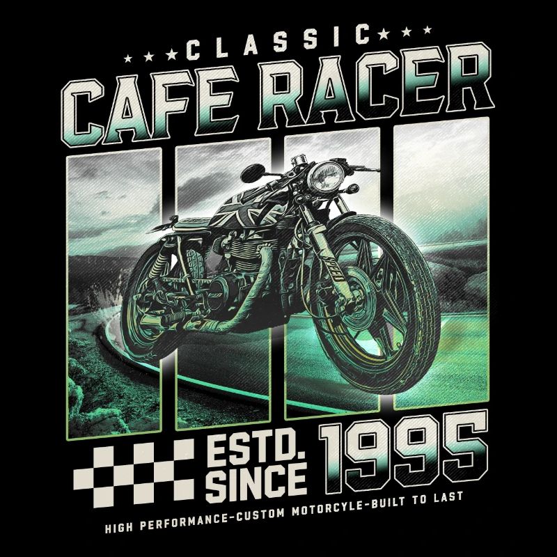 Cafe Racer Baujahr 1995 Geburtstag Geschenk