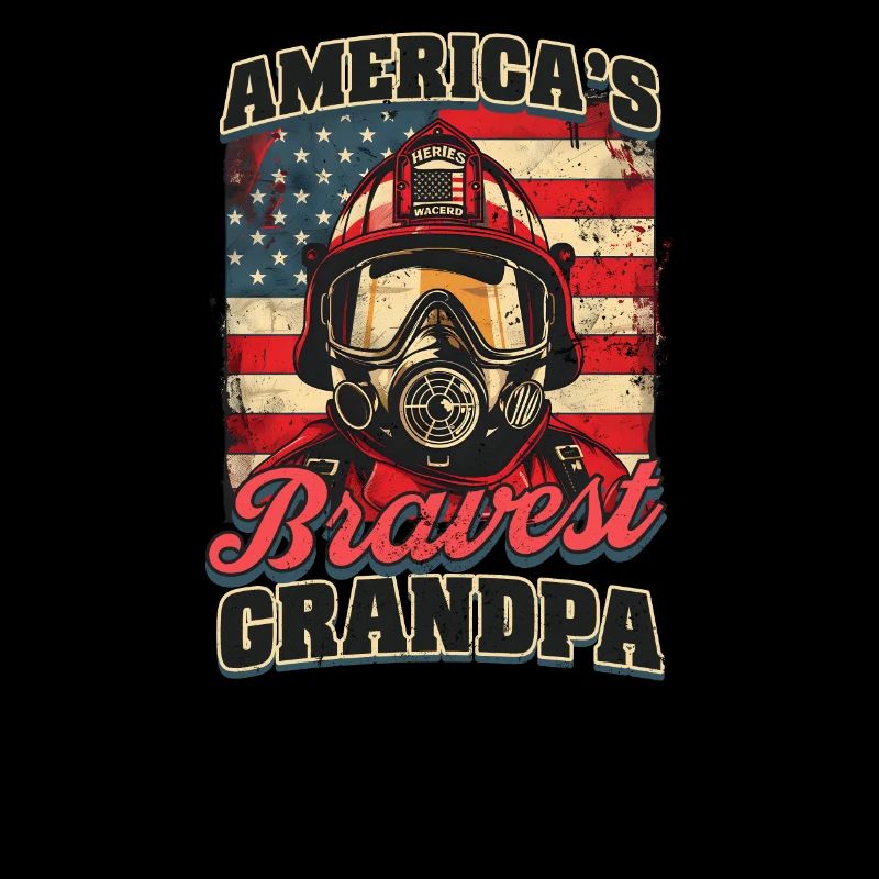 Feuerwehrmann Opa Amerikas Mutigster Opa