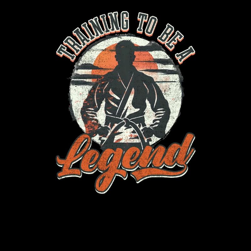 Jiu Jitsu Training, um eine Legende zu sein