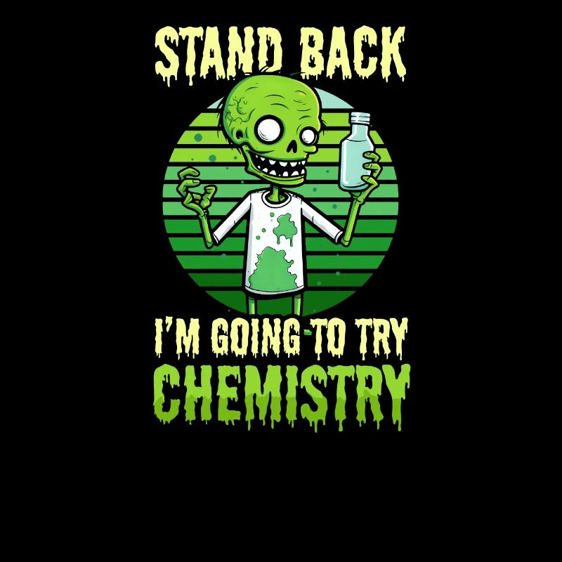 Professeur de chimie d’Halloween Essayez la chimie