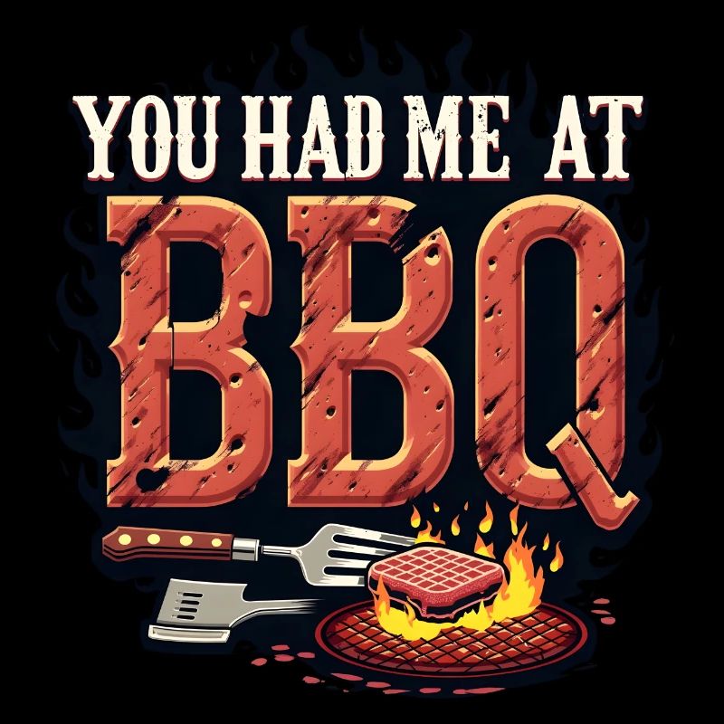 VOUS M’AVEZ EU AU BBQ - Grillen Barbecue