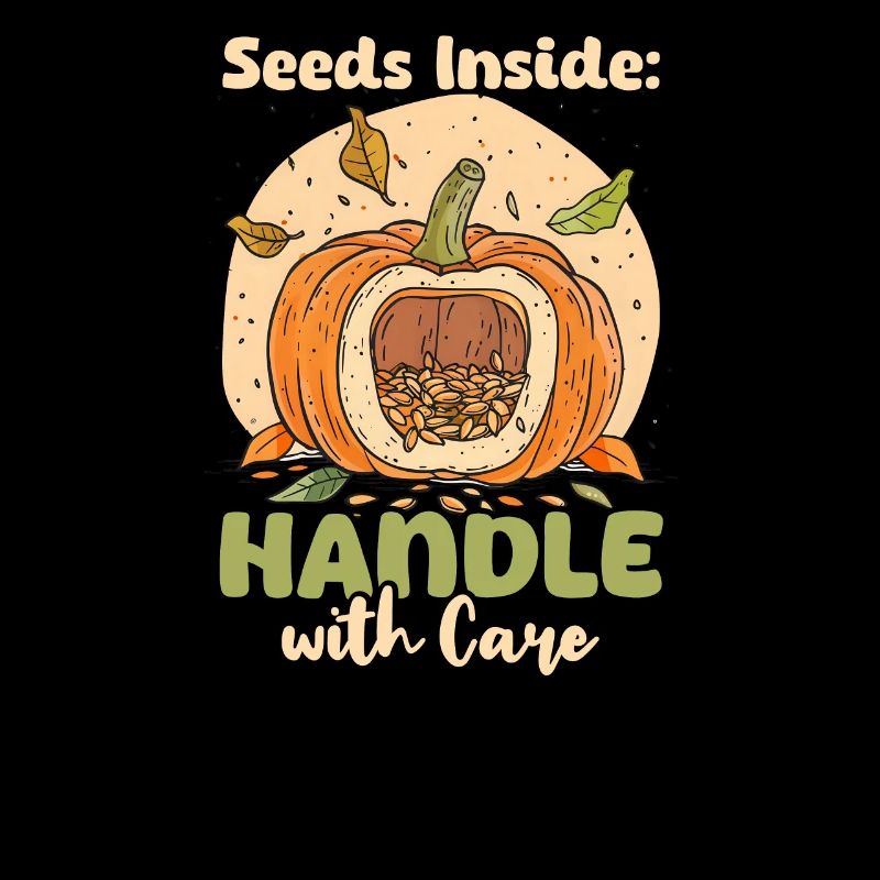 Don't Eat Pumpkin Seeds Inside Handle With Care