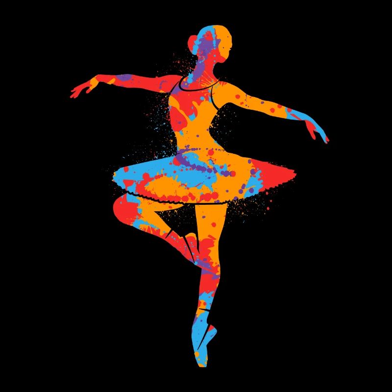 Ballerine Coloré Ballet Danseuse Danse Ballet