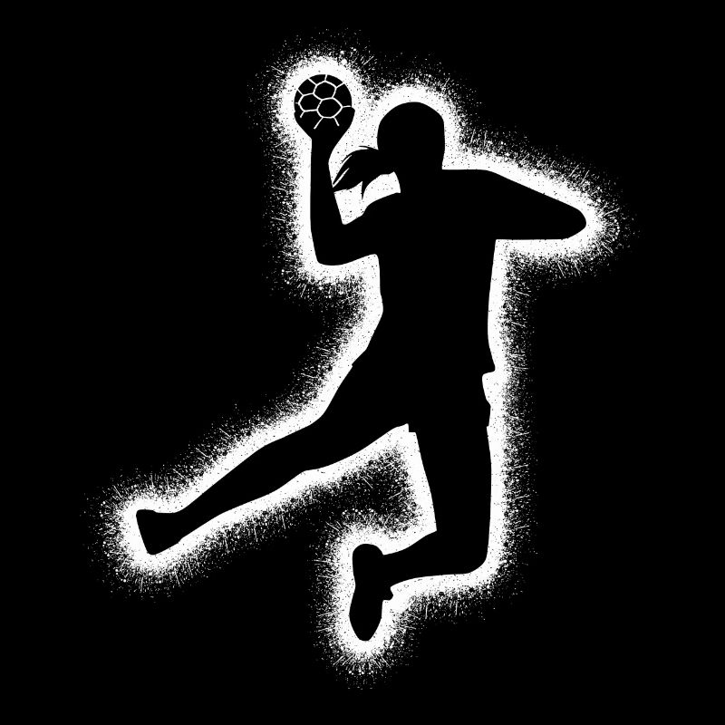 Handball Joueuse de handball Joueuse de handball féminine