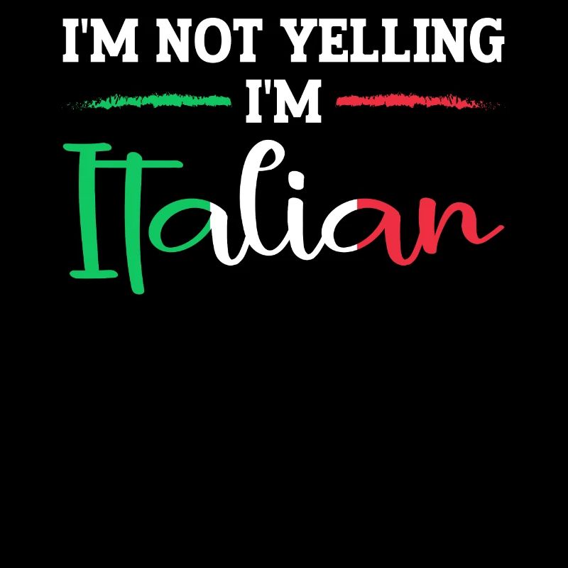 Italiener Italienisch Lustiger Spruch Geschenkidee