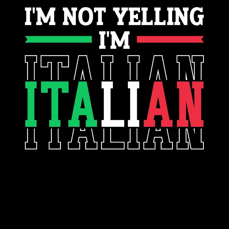 Italian Italy Funny Saying Gift Idea