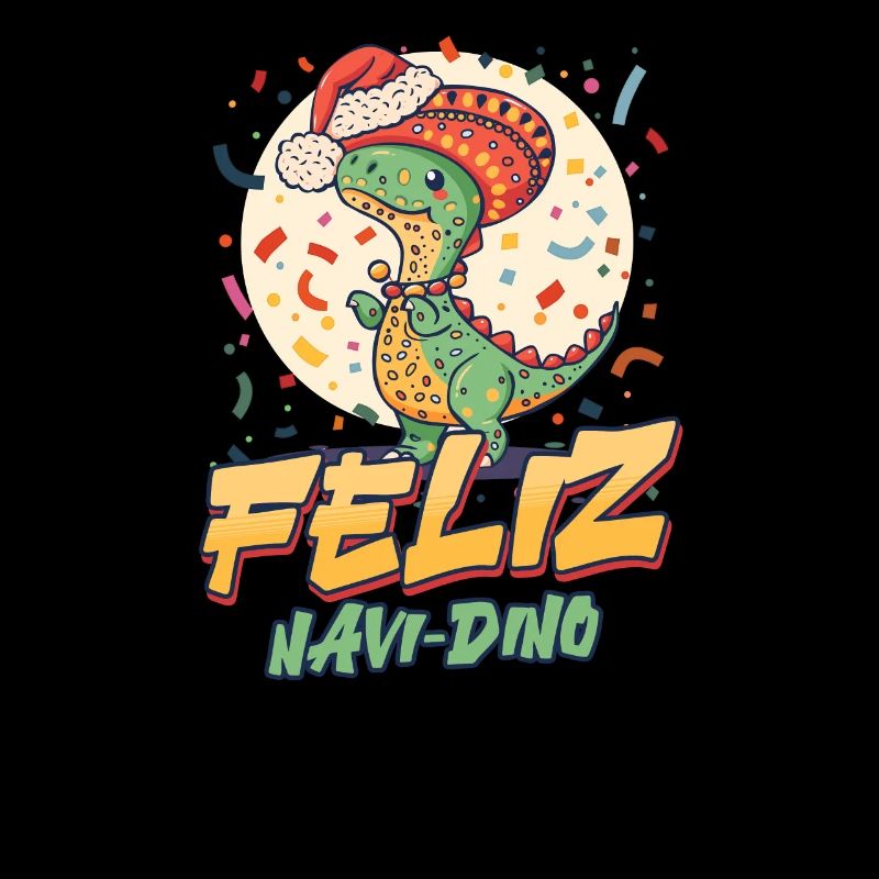 Dinosaure Noël Feliz Navi-Dino