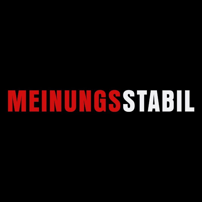 Meinungsstabil - Statement