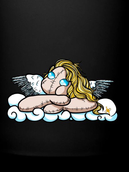 Angel in clouds