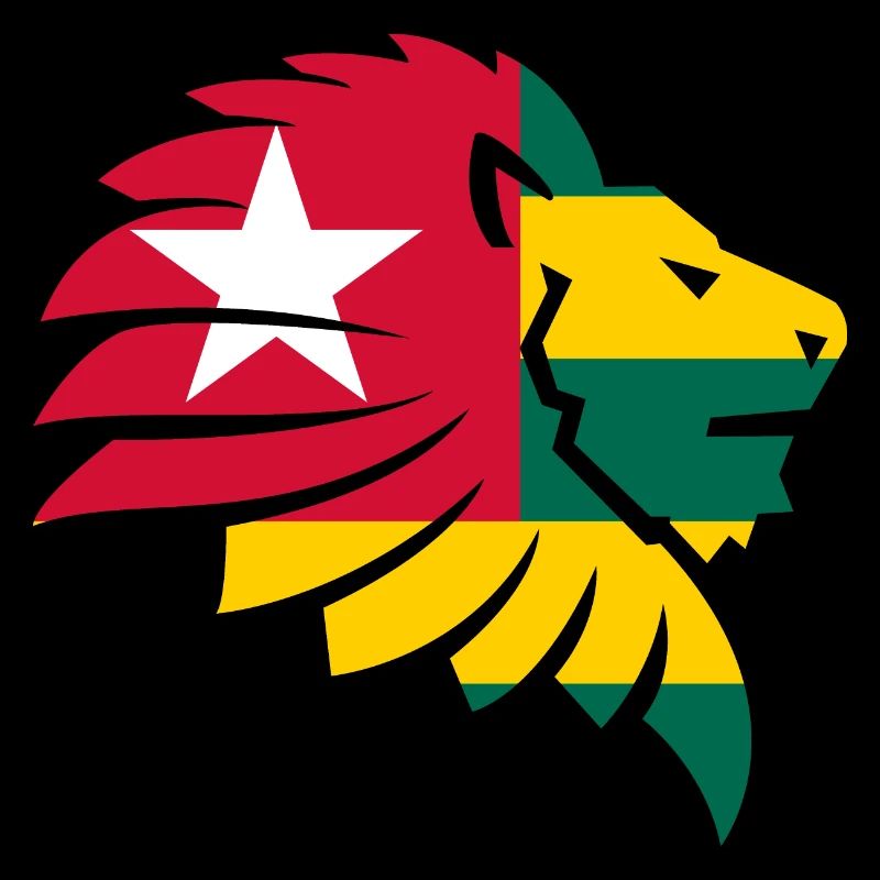 Drapeau du Togo Afrique Cabrais Kabure Ewe Gift