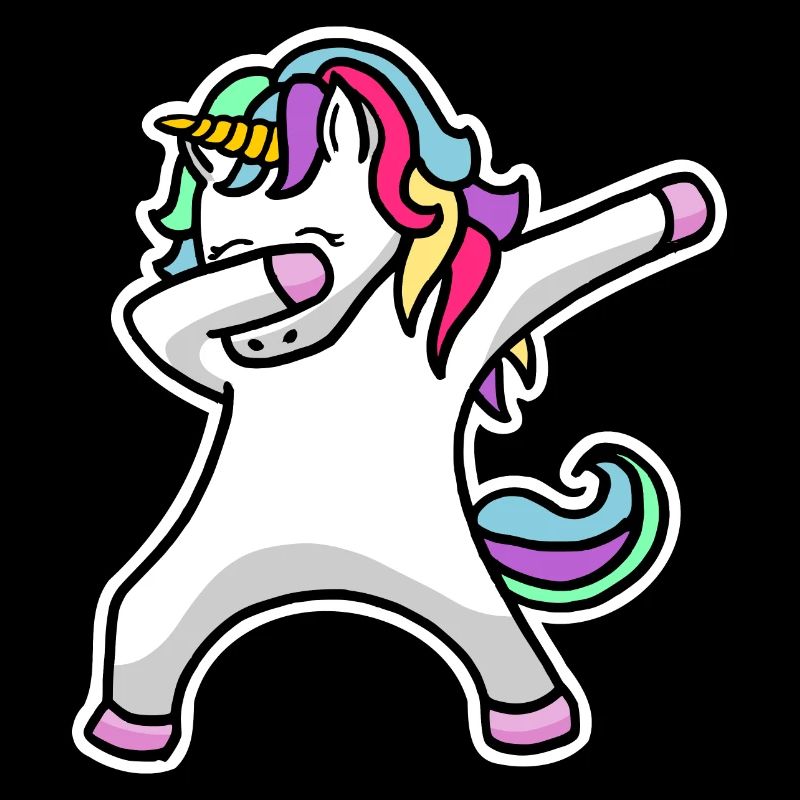 Dabbing unicorn Einhorn Geschenk
