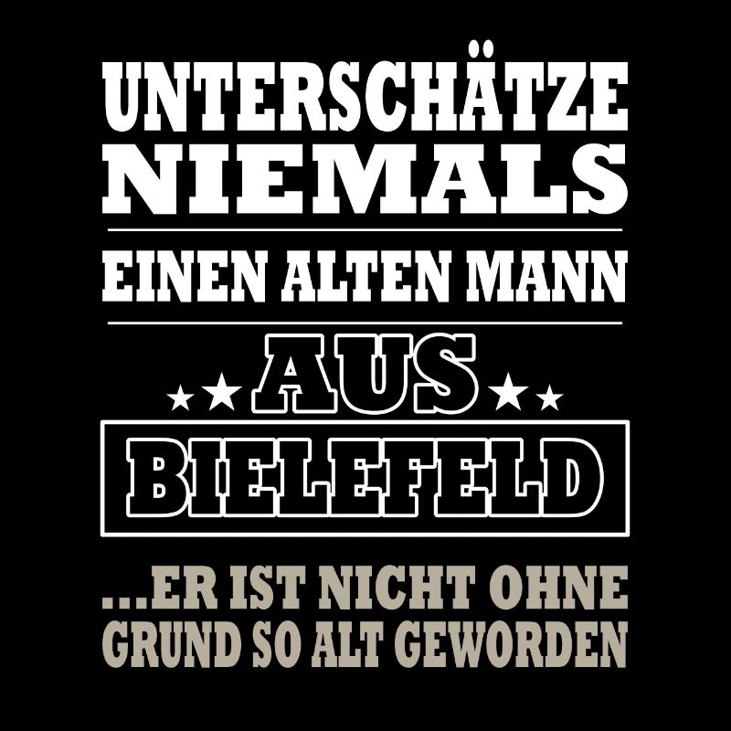 Alter Mann aus Bielefeld Bielefelder