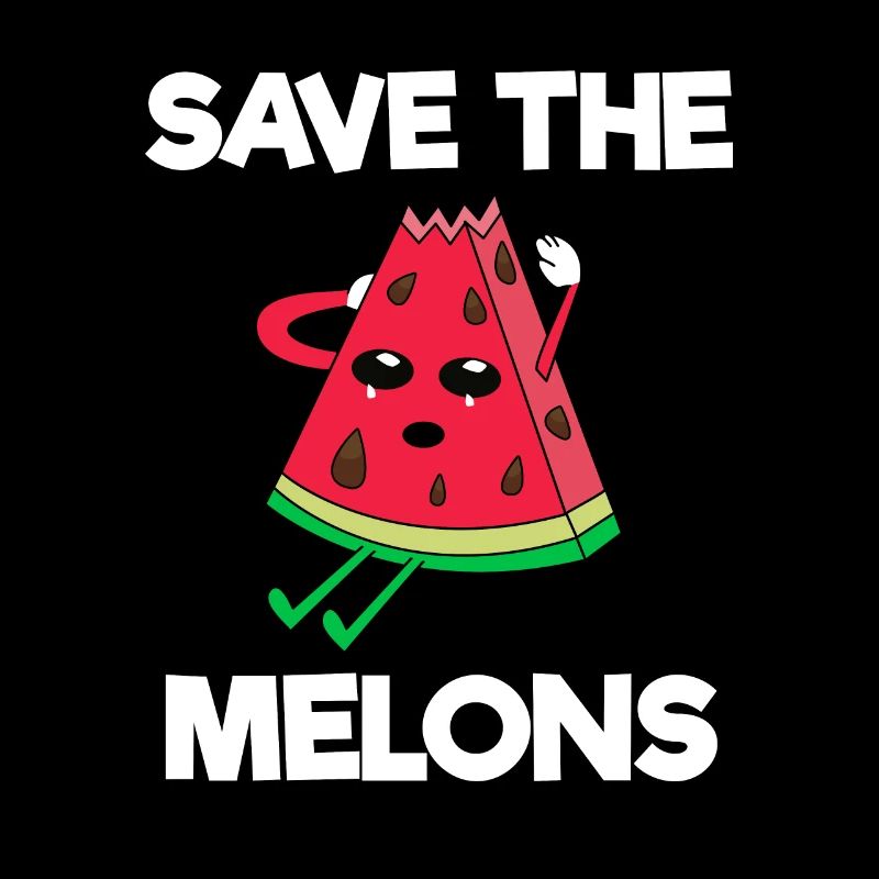 Melon Watermelon Save the planet earth Melons