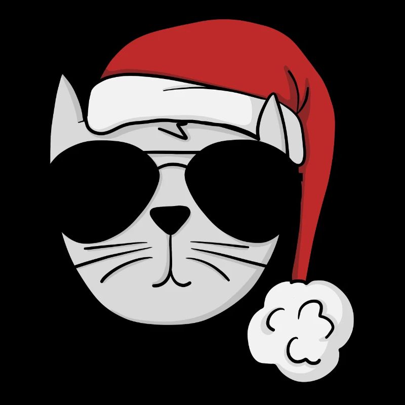 Cool Cat - Chat de Noël
