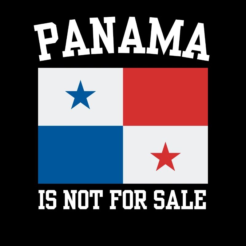 Panama is not for Sale Funny Retro Design