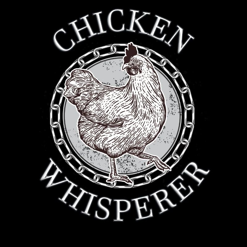 Chicken whisperer Hühner Hahn