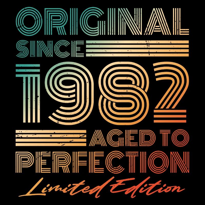 1982 Vintage Original Vintage Birthday
