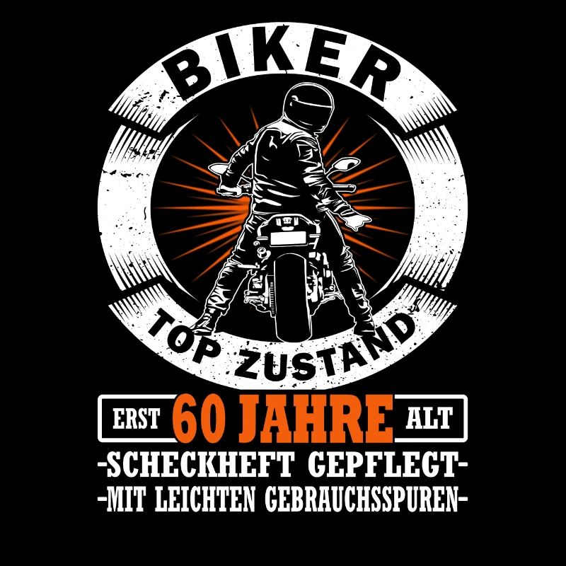 Motorradfahrer & Biker 60. Geburtstag