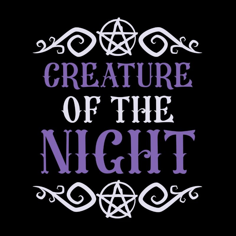 CREATURE DE LA NUIT Creepy Design