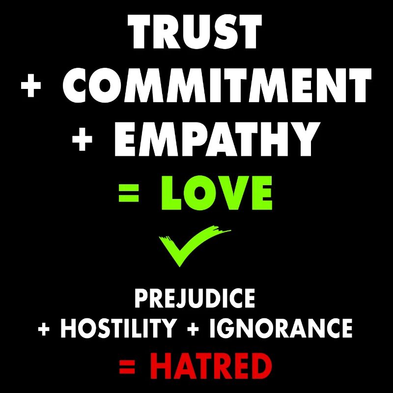 Diffusez l'amour, combattez la haine !