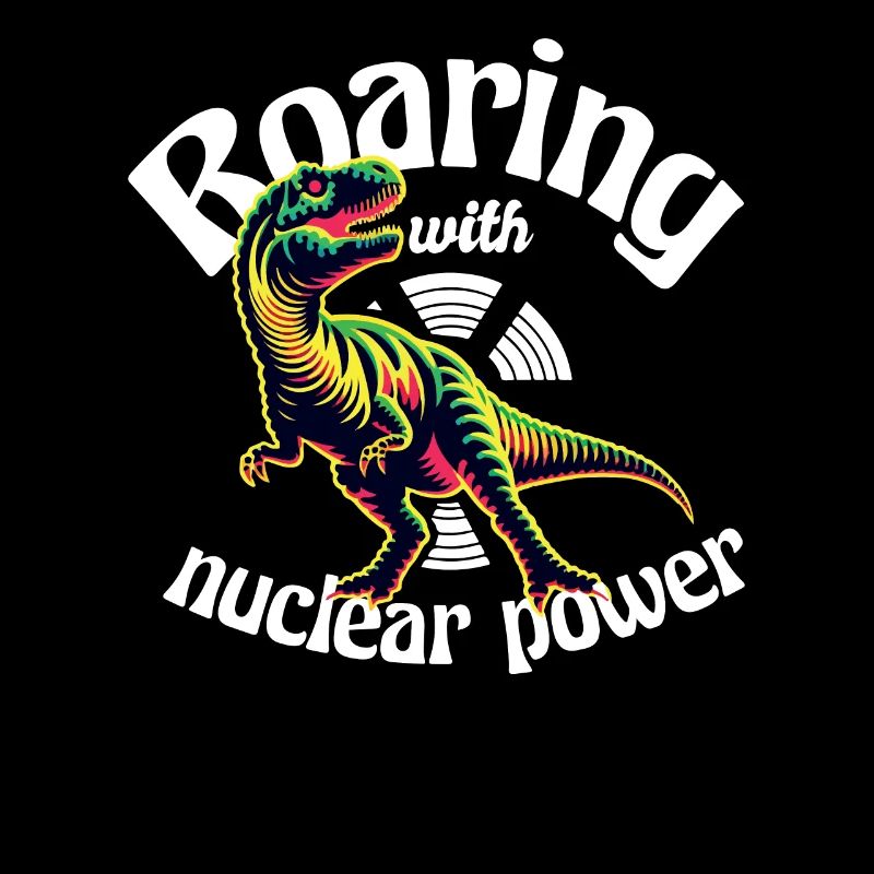 Roaring With Nuclear Power Dino Nuclear