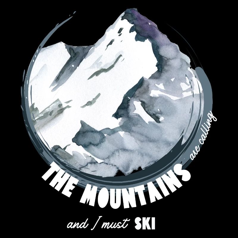 The mountains are calling - alpine ski