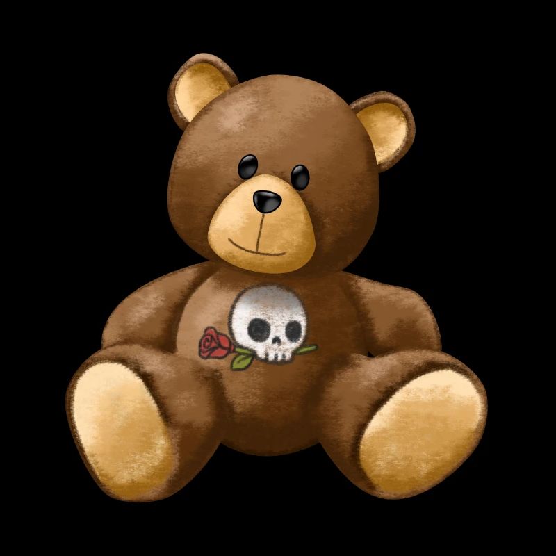 Cute cartoon teddy