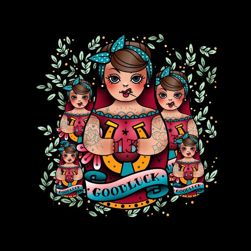 Matroschka Russland Babuschka Puppe