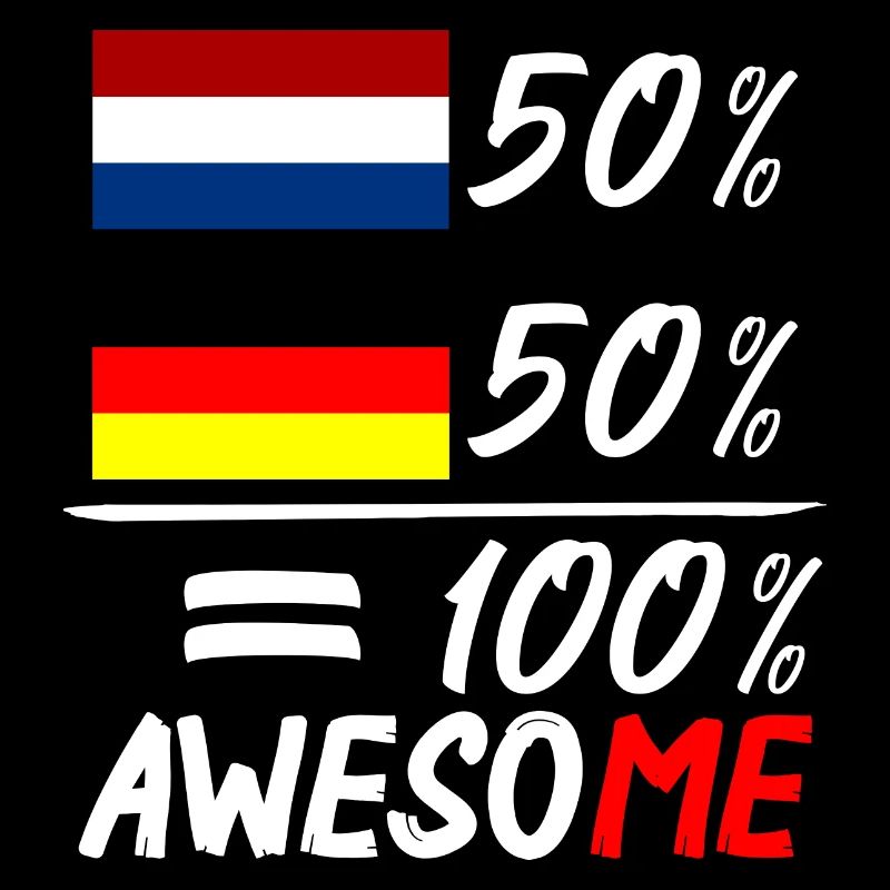 50% Dutch 50% German
