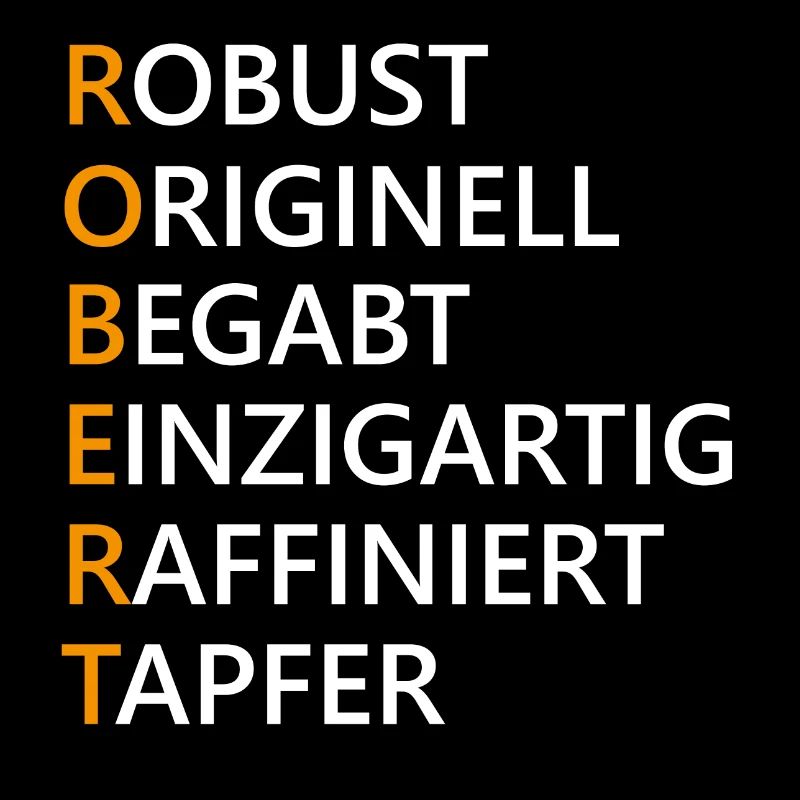 Robert Name Geschenk