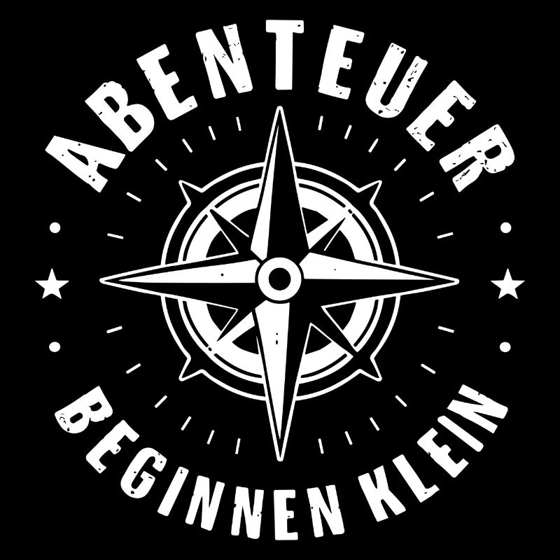 Abenteuer beginnen klein Kompass